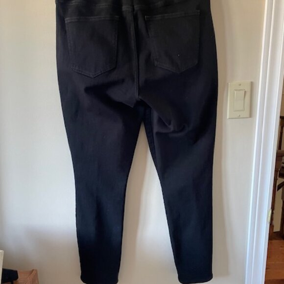 GAP High Rise True Skinny Black Jeans  Size 32/14 rs NWOT - Picture 10 of 12